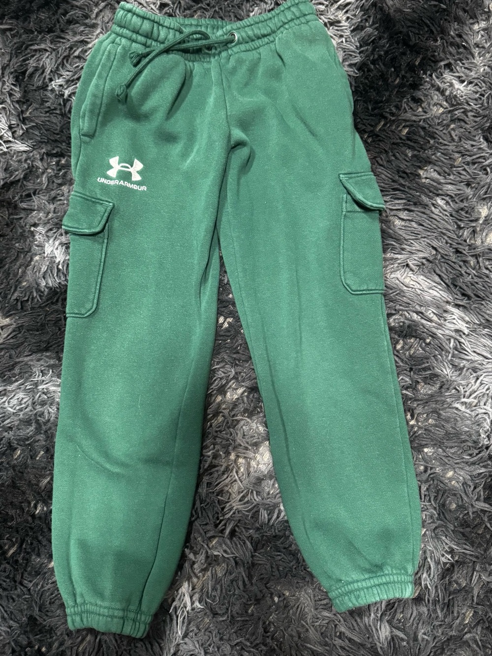 Under Armour Kids Green Cargo Sweat Joggers